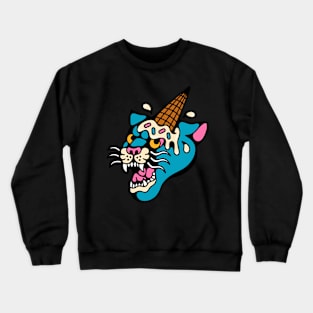 Panther ice cream Crewneck Sweatshirt